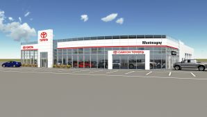 Future façade de Montmagny Toyota