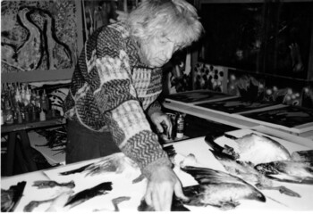 Jean Paul Riopelle ©Huguette Vachon
