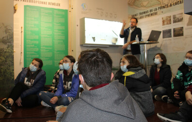 Des jeunes initiés à l'histoire et à l'archéologie de Montmagny