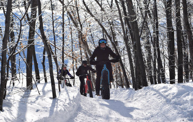 Sentiers urbains multisports: Bientôt l'hiver! Sortez vos raquettes et vos fat bikes!