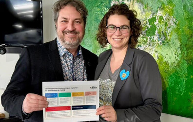 La mairesse Brisebois rencontre le député Rivest pour discuter des priorités municipales