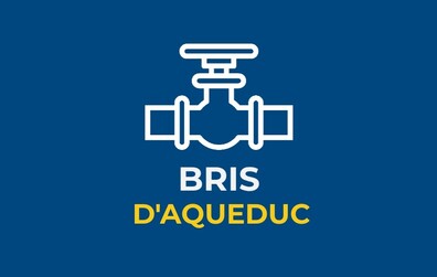 Bris d'aqueduc | Montée de la Rivière-du-Sud