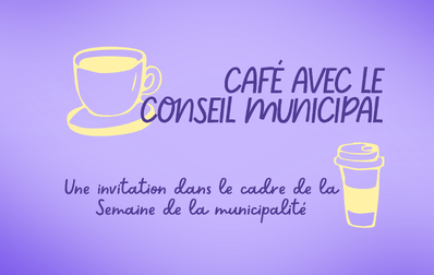 Le conseil municipal invite les Magnymontois(es) à venir échanger en toute convivialité autour d'un café