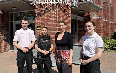 Des cadets de la SQ à Montmagny cet été