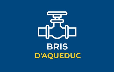 Bris d'aqueduc | secteur du boulevard Taché Ouest